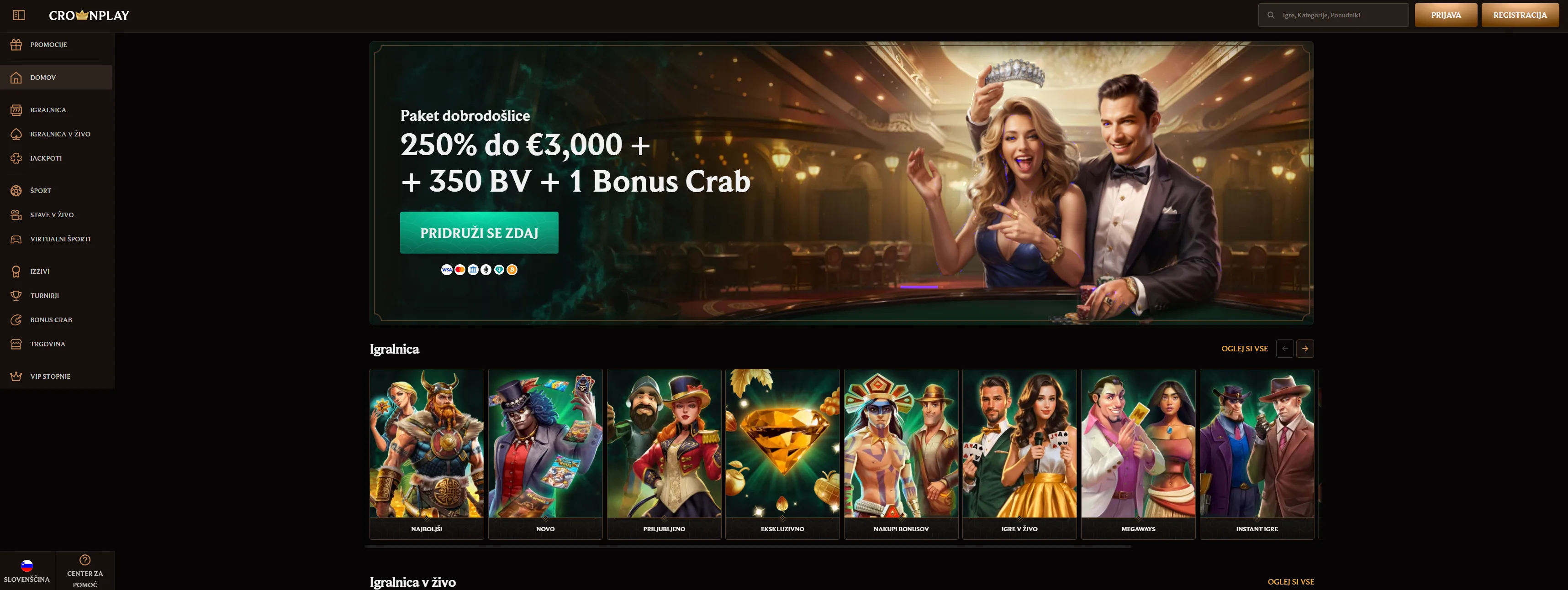 CrownPlay Casino Recenzija