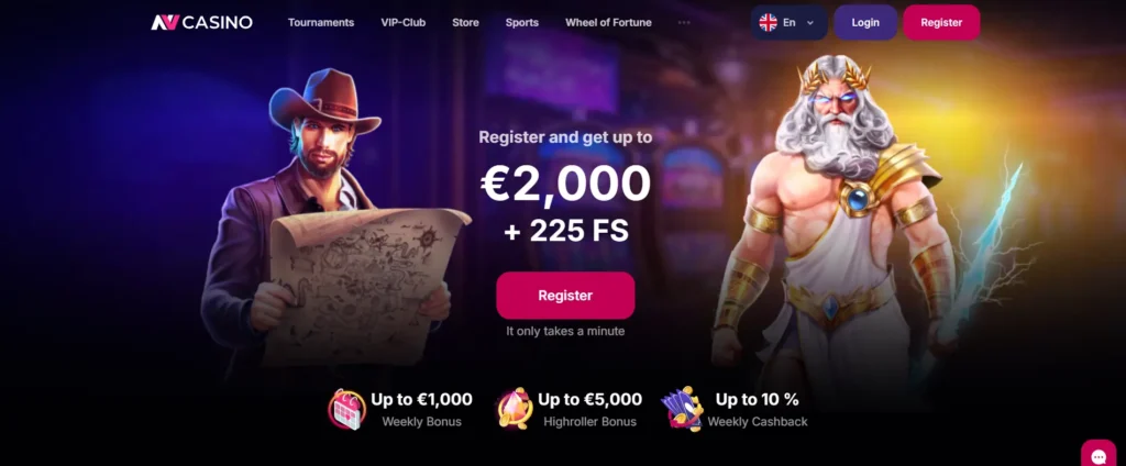 NV Casino spletna stran - online casino Slovenija
